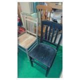 3 Wood Chairs