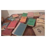 Vintage Book Lot & Newspapers