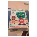 Vintage Hasbro Pete The Pepper with his Friend,Mr