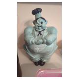 Vintage Red Wing Pottery "Pierre the Chef" Cookie