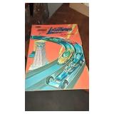 1970 Johnny Lighting Coloring Book Few Pages