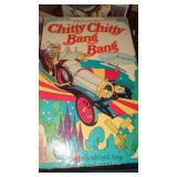 Vintage 1968 Chitty Chitty Bang Bang play set.