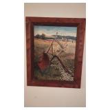Plow Painting.  Painted by Jennur Won Best of