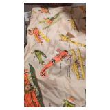 Vintage Fabric w/ Biplanes early Airplanes P