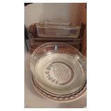 Glass Baking Dishes Lot