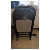 (4) Nice Samsonite Folding Chairs  & 2 folding