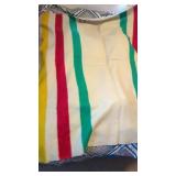 Genuine Authentic Hudson Bay Wool Blanket.