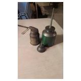 (3) Old Oil Cans