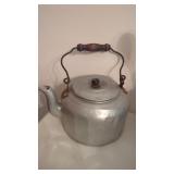 Vintage Aluminum Teapot