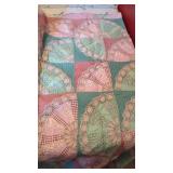 New Victorian Queen Size Fan Quilt