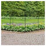 Decorative Garden Fence 12 Panels 26ft(L)ï¿½36in(H)