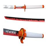 2 New Demon Slayer Swords for Cosplay with Belt