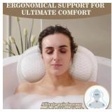 (New)Bath Pillow, Luxury Bathtub Pillow,Extra