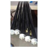 5 New Halco - 4 ft.   32 Watt - Black Light Blue