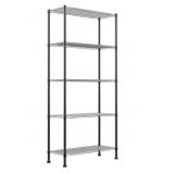 New 5-Wire Metal Storage Rack Adjustable Shelves