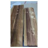 New Rustic Wood Floating Shelves  24"  Long. 6