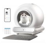 $279 New Self Cleaning Cat Litter Box, Ultra-Safe