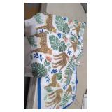 New (2) Wild Cat Dish Towels and 1Pot Holder