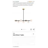 New- 7 Lights Modern Sputnik Chandelier Globe