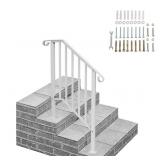 New Handrails for Outdoor Steps, Wrought Iron