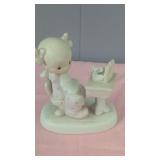 1981 Precious Moments " Love Is Sharing" Figurine