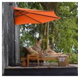 Patio Umbrella Outdoor Half Umbrellas for Patio,