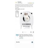 Pawstastic Self Cleaning Litter Box, 68 L