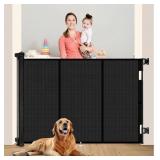 New Upgraded 71" Retractable Baby Gates with