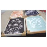 (4) New 11x13 Boxtop with Linen & Art  pictures