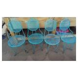 4 Bistro Patio Chairs.   Really good Condition,