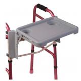 New DMI Walker Tray with Cup Holders for Folding