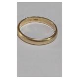 14 kt Mens Gold Ring. Approx 3 Grams