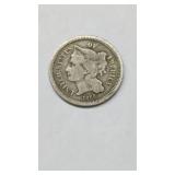 1866 Three Cent Nickel