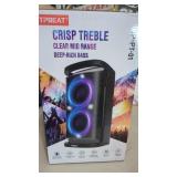 New $226. TPBEAT Portable Bluetooth Party