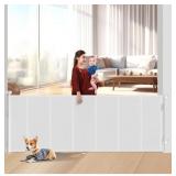 New 120"  Retractable Baby Gate Extra Wide with