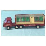 Vintage Buddy L Coca Cola Semi Truck With Bottles