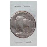 "Hobo Coin.Buffalo Nickel "Skull" 1937