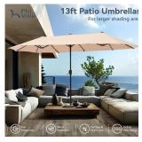 New  13ft Large Patio Umbrellas with Colorful