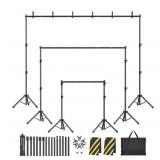 Backdrop Stand Kit - 6 Widths, 10x7.5ft