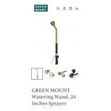 GREEN MOUNT Watering Wand, 24 Inches Sprayer Wand