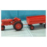 (1989) Allis-Chalmers  WD-45 Tractor Wagon Set.