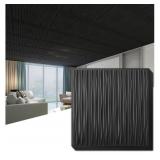 (12) 24"x 24"Art3dwallpanels Ceiling Tiles  for