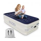 New Air Mattress Twin with Built-in Pump, Blow Up