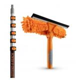 New 7-24ft Window Washing Kit with Extension Pole