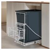 New Stainless Steel Pull Out  Cabinet Trash Can