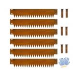 Cor Ten Steel Landscape Edging, 8Hx40L-Inch Metal