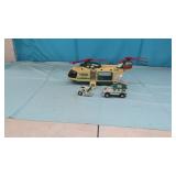2001 HESS Helicopter with Cruiser & Motorcycle