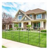 New Decorative Garden Fence 12 Panels