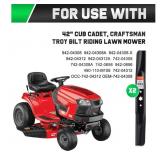 New 42" Lawnmower Blades Troy Bilt Bronco Pony