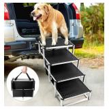 New Foldable Dog Stairs with Non-Slip Surface -
